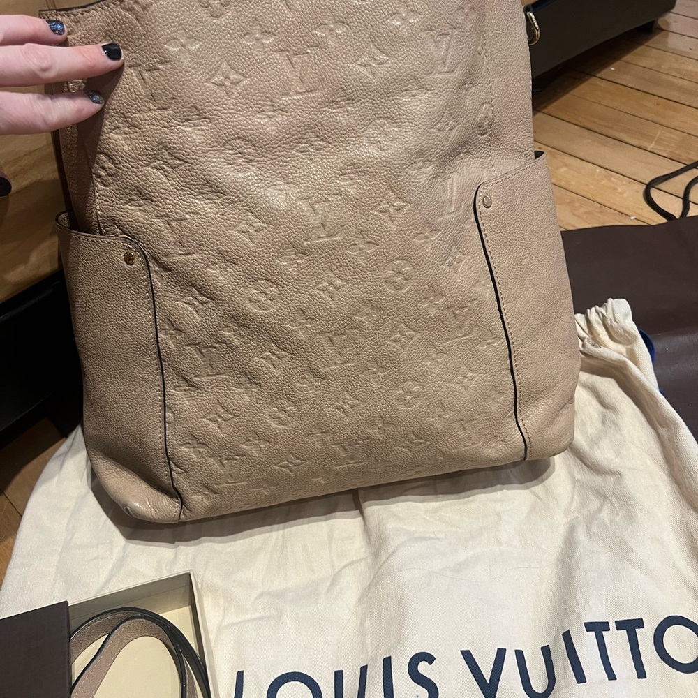 🥳SALE 🥳LIKE NEW AUTHENTIC LOUIS VUITTON CROSSBODY/TOP HANDLE BAG💕🥰❤️ - Picture 7 of 16